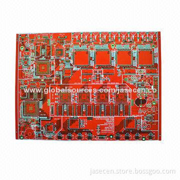 8 layer communication PCB with lead free HASL